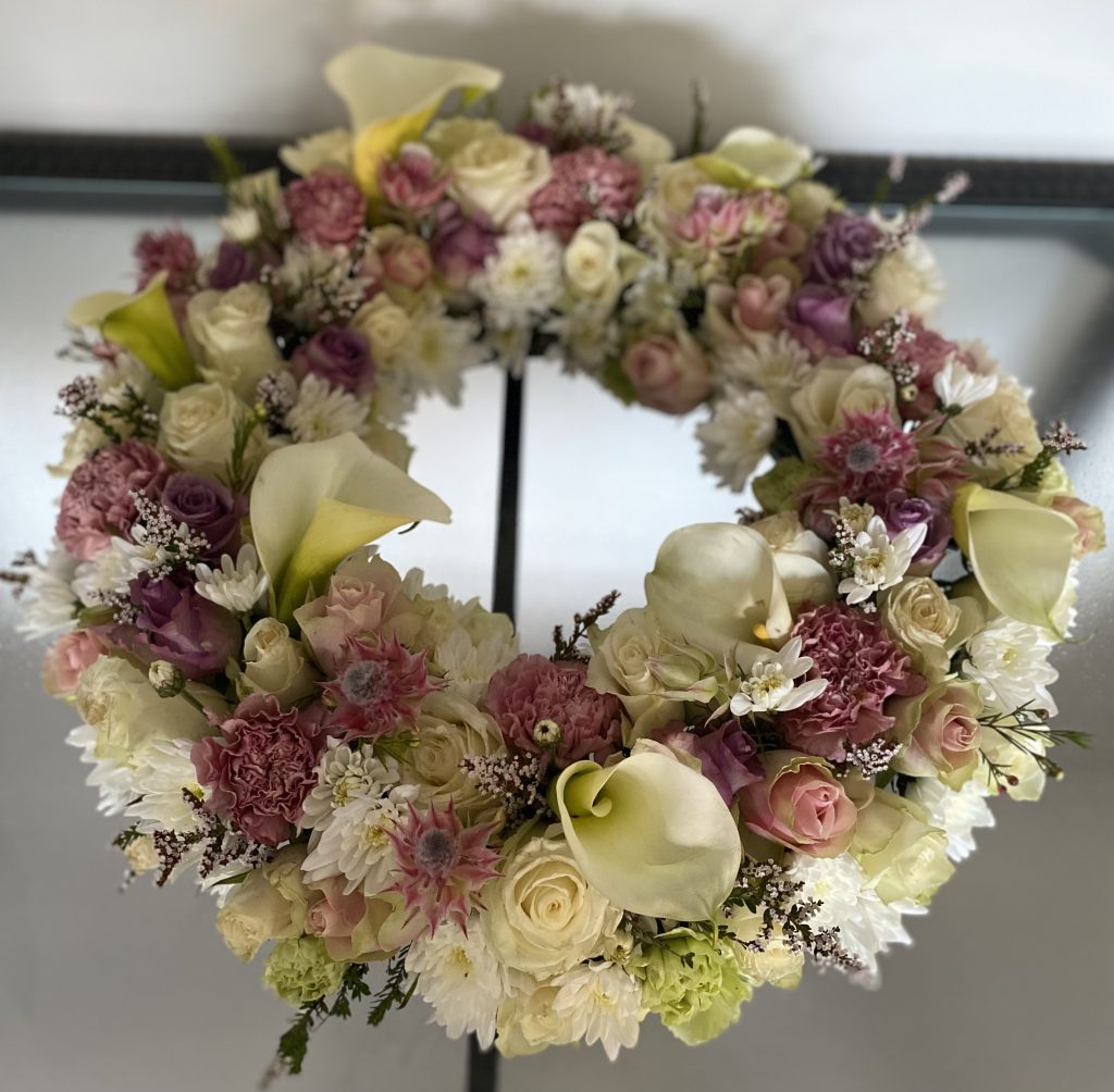 Graceful Blooms Funeral Arrangement