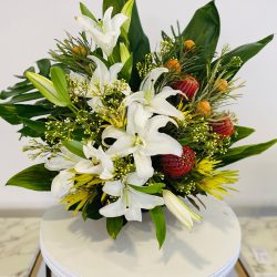 Graceful Blooms Sympathy selections Lilies and Native Reception Flowers