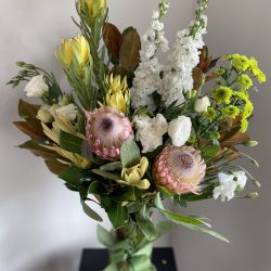 Graceful Blooms Mortdale Sympathy arrangement with vase